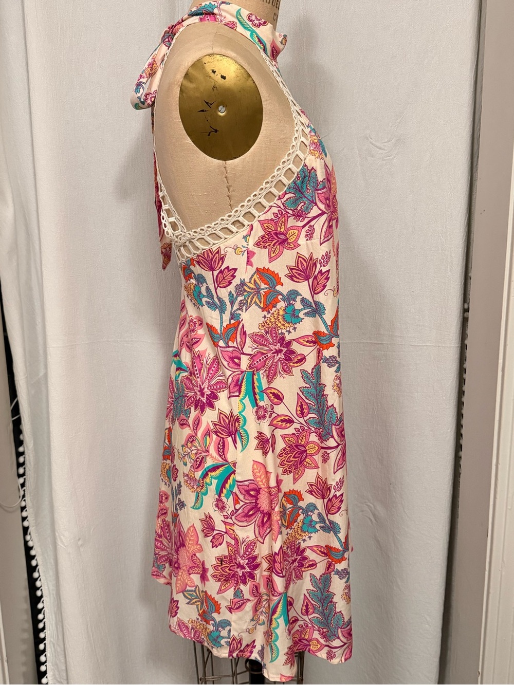 NWT Cupshe Halter Cover-up Dress sz S - Picture 4 of 11